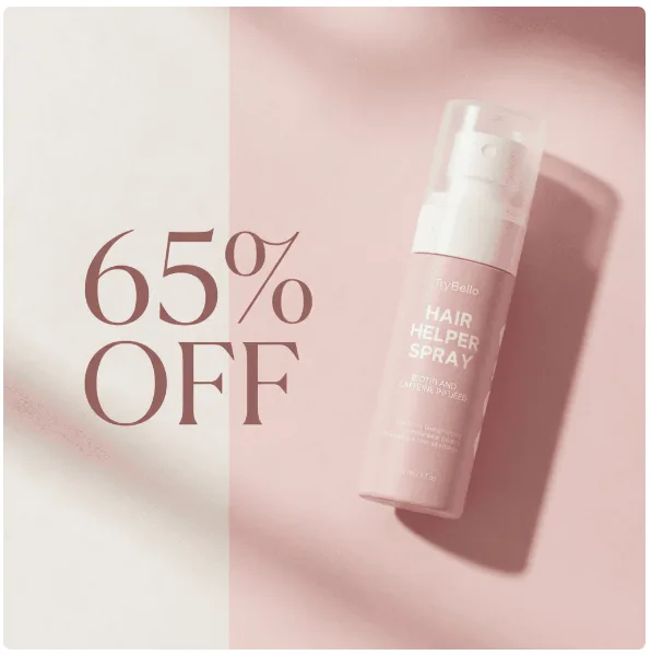 Hair Helper Spray 65 percent off